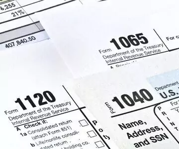 Wilson Small Business Accounting federal tax return forms for individual, partnership, and corporate tax returns